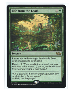 MTG - Life from the Loam - Normal - Tarkir: Dragonstorm Commander - NM - Image 1
