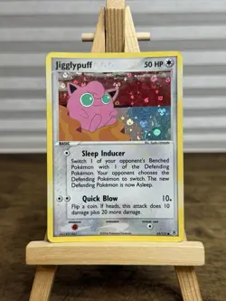 Jigglypuff 65/112 Reverse Holo EX FireRed & LeafGreen Pokemon Card - Image 1