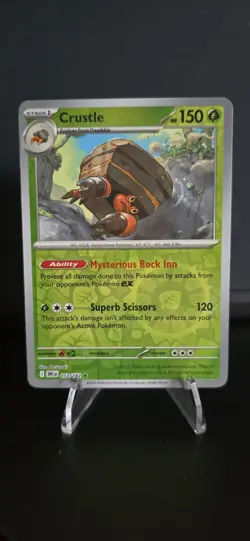 Pokemon TCG: Destined Rivals - Crustle - 012/182 (Reverse Holo) - Image 1
