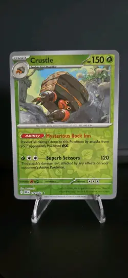 Pokemon TCG: Destined Rivals - Crustle - 012/182 (Reverse Holo) - Image 3
