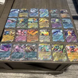 pokemon card Lot EX And V (73 Cards) - Image 1