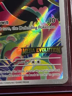 Bulbasaur 133/132 Pokemon STAMPED Mega Evolution Illustration Rare Near Mint 1 - Image 3