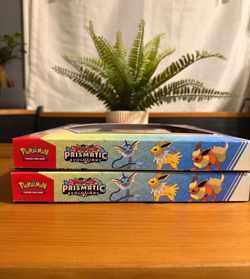 (LOT OF 2)NEW Pokemon TCG S&V Prismatic Evolutions Poster Collection Box Sealed - Image 3