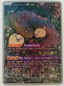 Onix and Mareep Little Fellas By Floum - Huge Little Fella Onyx Pokemon - Image 3