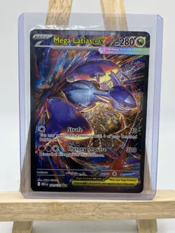 Mega Latias Ex SIR 181/132 EN POKEMON Mega Evolution Special Illustration Rare - Image 2