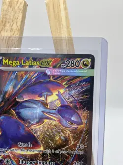 Mega Latias Ex SIR 181/132 EN POKEMON Mega Evolution Special Illustration Rare - Image 3