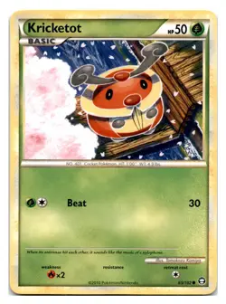 Kricketot #65/102 Triumphant Pokemon tcg - Image 1