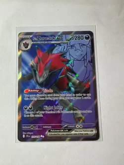 Pokemon Ns Zoroak Full Art Ultra Rare 175/159 Journey Together NM Pack Fresh - Image 1