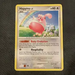 Happiny 76/127 Pokemon Platinum Common 2009 LP - Image 1
