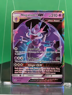 Naganadel GX SM125 Dragon Majesty Elite Box Black Star Promo 2018 Eng Pokemon - Image 1