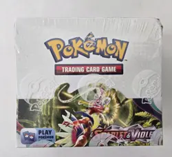 Pokemon SV01 Scarlet And Violet Base Booster Box Sealed - Image 1