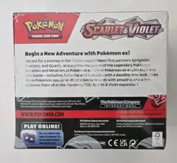 Pokemon SV01 Scarlet And Violet Base Booster Box Sealed - Image 2