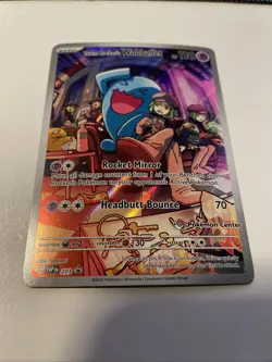 Team Rockets Wobbuffet [SVP 203] Pokemon Center Stamped - Destined Rivals - Image 1