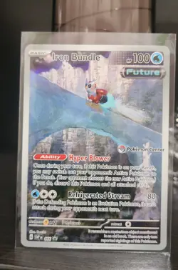 Iron Bundle Pokemon Center Exclusive Sealed: SVP 66 Black Star Promo - Image 1