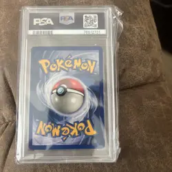 1999 POKEMON GAME #2 BLASTOISE-HOLO PSA 8 - Image 2