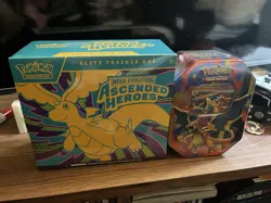 Pokemon Ascended Heroes Elite Trainer Box ETB & Mega Charizard Xy Tin 2026 - Image 1