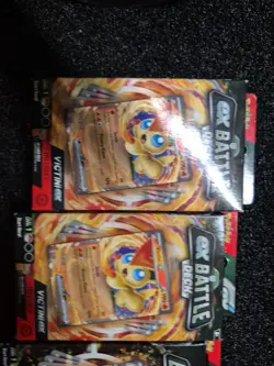 3X Pokemon TCG Factory Sealed EX Battle Deck - 2 VICTINI/1 LUCARIO (C273) - Image 2