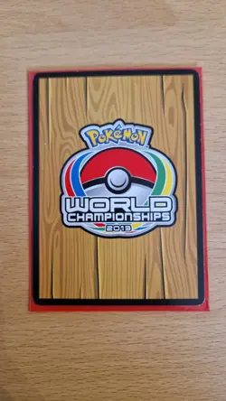 Pokemon TCG Dark Explorers World Championship 2013 Raikou EX - Image 2