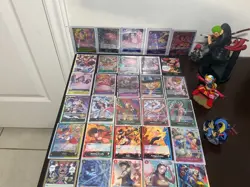 One Piece TCG Eng/Jap Lot of 15 mixed C, UC*, R, SR, AA, SEC LOT #7 - Image 5