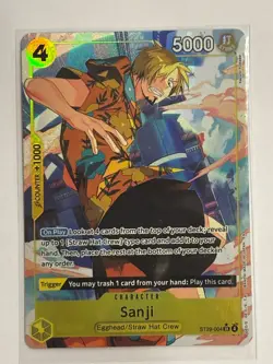 One Piece Starter Deck 29 SANJI ST29-004 Full Art PROMO - Image 1