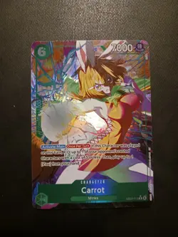 One Piece Card Game TCG Carrot EB03-013 Alt Art Heroines Edition M/NM Condition - Image 1