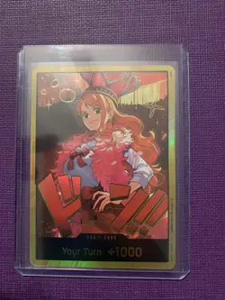DON!! Card (Nami) (Gold) Extra Booster: One Piece Heroines Edition Foil - Image 1