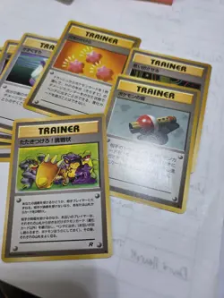 Lot of 9 Pokemon Trainer Cards Japanese Pocket Monster - Image 2