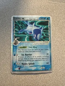 Pokemon Latios EX Dragon Frontiers Ultra Rare Holo Card Delta Species 96/101 HP - Image 1