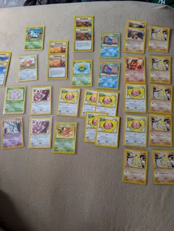 Pokemon Card Lot 1st Edition 33 Cards Variety Vintage TCG Geodude Snubbel Etc - Image 1