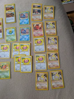 Pokemon Card Lot 1st Edition 33 Cards Variety Vintage TCG Geodude Snubbel Etc - Image 2