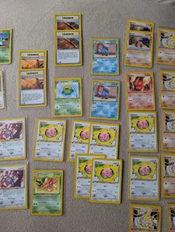 Pokemon Card Lot 1st Edition 33 Cards Variety Vintage TCG Geodude Snubbel Etc - Image 3