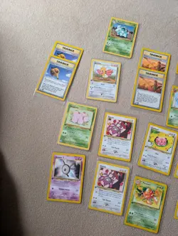 Pokemon Card Lot 1st Edition 33 Cards Variety Vintage TCG Geodude Snubbel Etc - Image 5