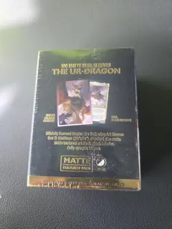 Dragon Shield 100 Matte Card Sleeves Ur-Dragon Legendary Series MTG - Image 2