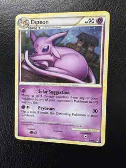 Pokemon Espeon Holo Rare TCG Card 4/95 Call of Legends Series 2011 LP - Image 4