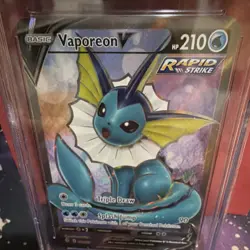 Pokemon Vaporeon V Ultra Rare Holo Evolving Skies 172/203 CGC 10 Card 2021 - Image 2