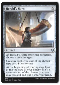 Herald's Horn 862 CLB MTG NM - Image 1