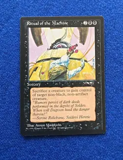 Ritual of the Machine, Alliances #59 MTG 1996 Magic: The Gathering - Image 1