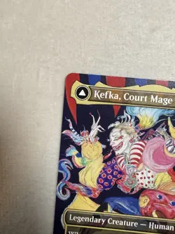 1x Kefka, Court Mage - Borderless Art - 0322 Amano, Final Fantasy, MTG NM - Image 2