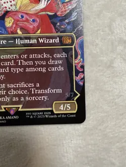 1x Kefka, Court Mage - Borderless Art - 0322 Amano, Final Fantasy, MTG NM - Image 4