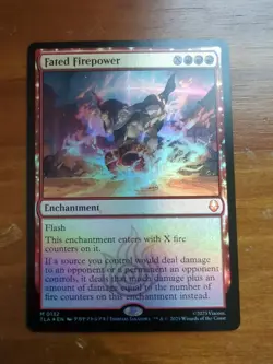 Fated Firepower Avatar: The Last Airbender Foil - Image 1