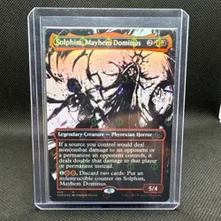 Solphim, Mayhem Dominus 449 Foil Phyrexia: All Will Be One MTG Legendary - Image 1