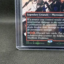 Solphim, Mayhem Dominus 449 Foil Phyrexia: All Will Be One MTG Legendary - Image 2