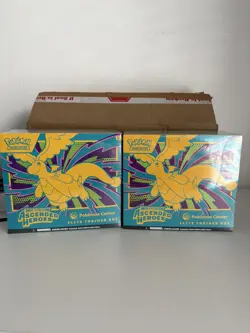 Pokemon TCG - Ascended Heroes Pokemon Center ETB Elite Trainer Box Sealed X2 - Image 1