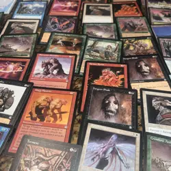 Ice Age Starter Deck Magic The Gathering 1990’s 200+ Card Lot Opened Box Lot - Image 4