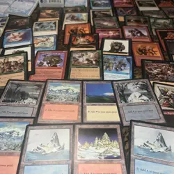 Ice Age Starter Deck Magic The Gathering 1990’s 200+ Card Lot Opened Box Lot - Image 5