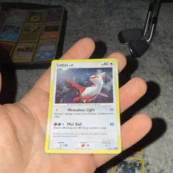 Pokemon TCG 9 Card Lot - Lucario, Latias, Eevee, Garchomp, Holo & Regular - Image 4