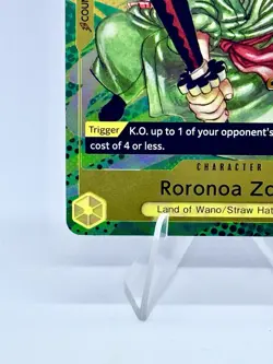 Roronoa Zoro (CS 2024 Event Pack) P-042 One Piece Promotion Cards Foil Near Mint - Image 5