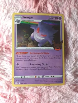 Pokemon Gengar 066/196 Trick or Trade Booster 2023 Holo TCG Card - Image 1