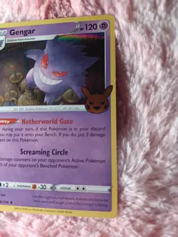 Pokemon Gengar 066/196 Trick or Trade Booster 2023 Holo TCG Card - Image 3