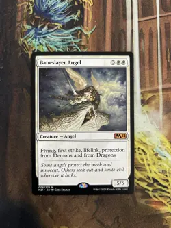 MTG Baneslayer Angel Core Set 2021 NM - Image 1